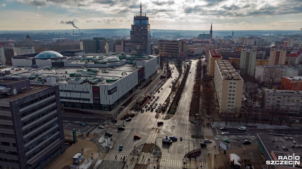 Centrum handlowe Galaxy. Fot. Maciej Papke [Radio Szczecin]