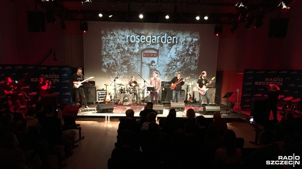 Zespół Rosegarden wystąpił w studiu koncertowym S1 Radia Szczecin. Fot. Michał Król [Radio Szczecin]