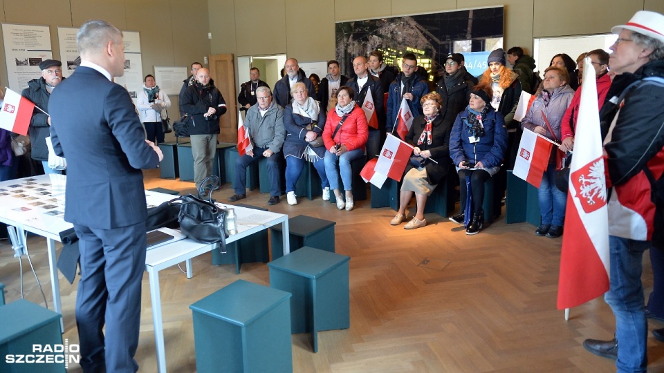 Od trzech lat Fundacja Polskich Wartości organizuje wyjazdy do obozu w Ravensbrück, który znajduje się na północ od Berlina. Fot. Łukasz Szełemej [Radio Szczecin]