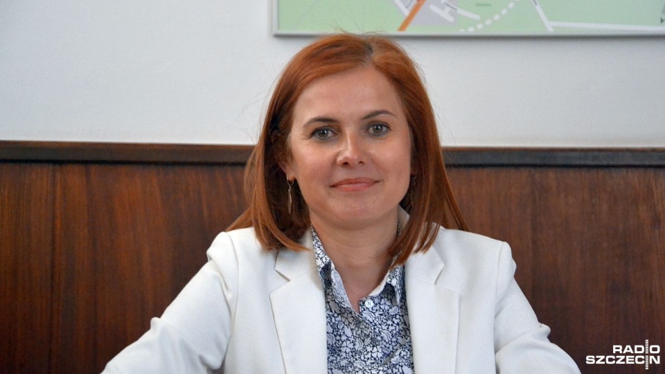 Monika Foremna-Pilarska, czyli zastępca prezydenta do spraw gospodarczych złożyła rezygnację. Fot. Przemysław Polanin [Radio Szczecin]