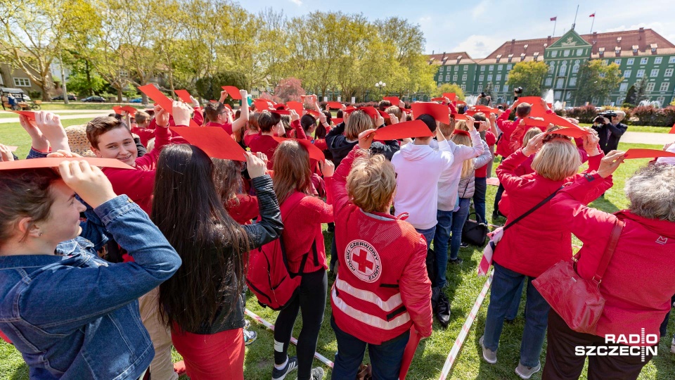 Spotkanie wolontariuszy Polskiego Czerwonego Krzyża. Fot. Robert Stachnik [Radio Szczecin]