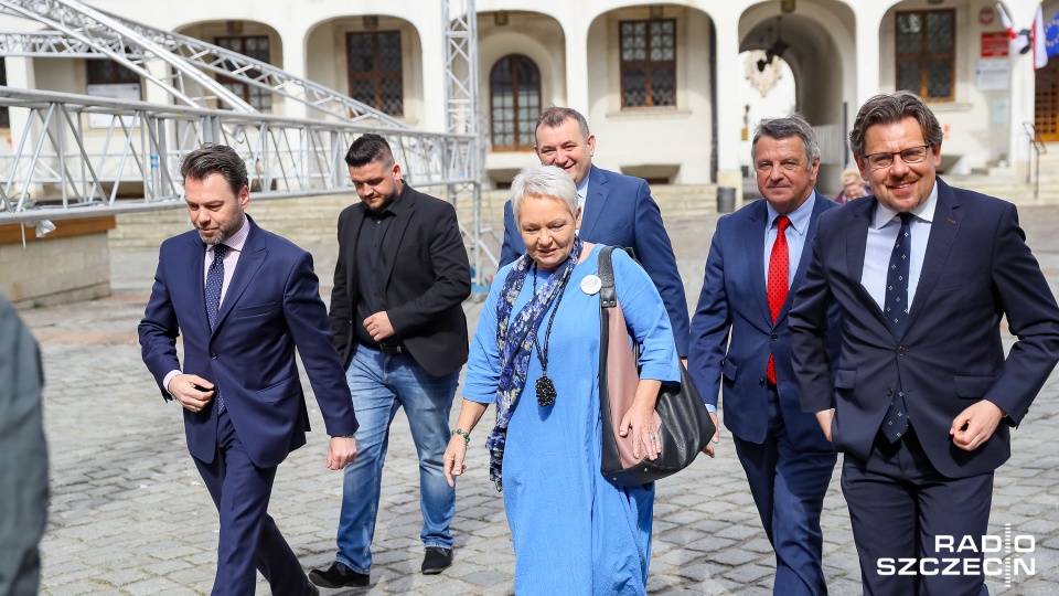 Konwencja wyborcza Koalicji Europejskiej w Szczecinie. Fot. Robert Stachnik [Radio Szczecin]