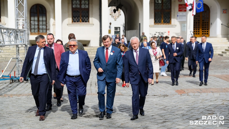 Konwencja wyborcza Koalicji Europejskiej w Szczecinie. Fot. Robert Stachnik [Radio Szczecin]