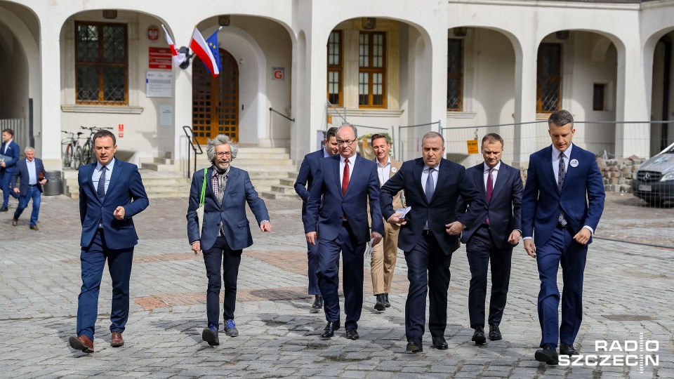Konwencja wyborcza Koalicji Europejskiej w Szczecinie. Fot. Robert Stachnik [Radio Szczecin]