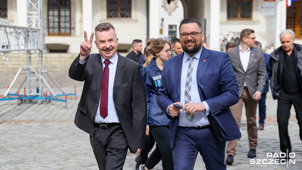 Konwencja wyborcza Koalicji Europejskiej w Szczecinie. Fot. Robert Stachnik [Radio Szczecin]