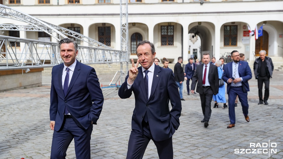 Konwencja wyborcza Koalicji Europejskiej w Szczecinie. Fot. Robert Stachnik [Radio Szczecin]