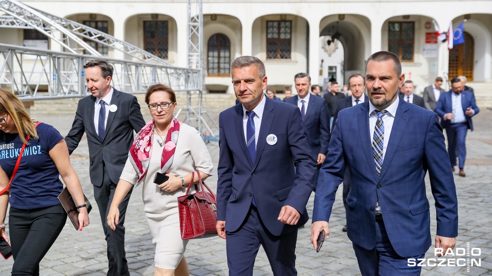 Konwencja wyborcza Koalicji Europejskiej w Szczecinie. Fot. Robert Stachnik [Radio Szczecin]
