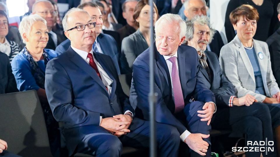 Konwencja wyborcza Koalicji Europejskiej w Szczecinie. Fot. Robert Stachnik [Radio Szczecin]