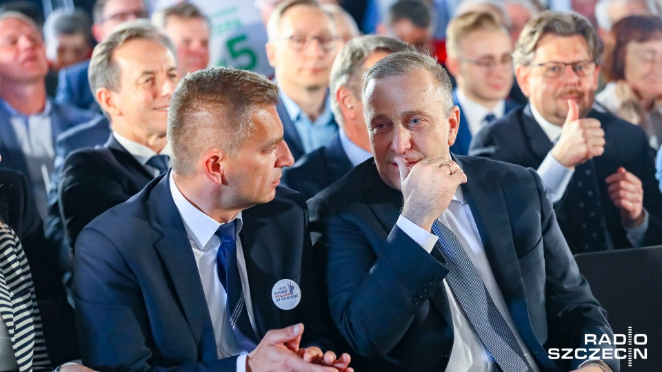 Konwencja wyborcza Koalicji Europejskiej w Szczecinie. Fot. Robert Stachnik [Radio Szczecin]