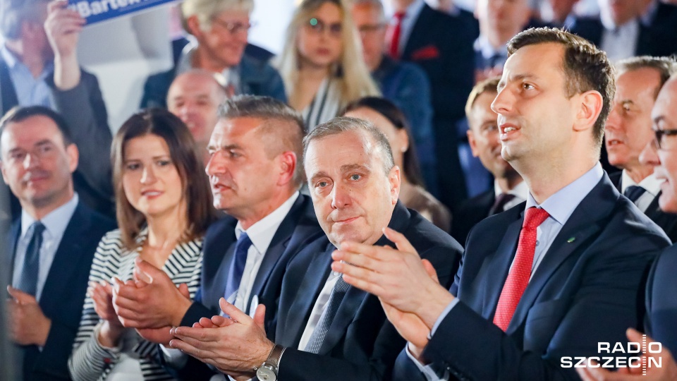 Konwencja wyborcza Koalicji Europejskiej w Szczecinie. Fot. Robert Stachnik [Radio Szczecin]