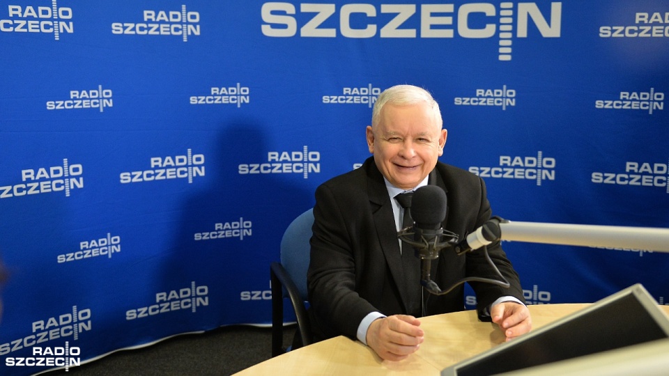 Jarosław Kaczyński, prezes PiS. Fot. Łukasz Szełemej [Radio Szczecin]