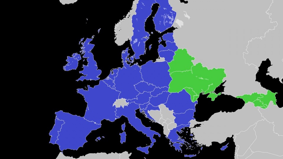 Unia Europejska oraz kraje objęte Partnerstwem Wschodnim. https://pl.wikipedia.org/wiki/Partnerstwo_Wschodnie