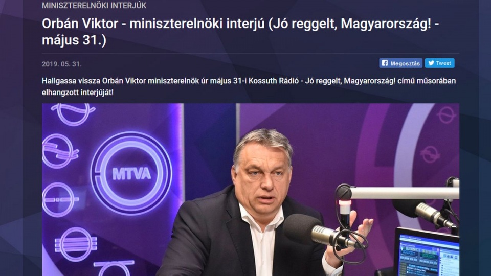 Premier Viktor Orban w wywiadzie dla radia Kossuth powiedział, że był to wstrząsający wypadek, w którym pasażerowie prawie nie mieli żadnych szans na przeżycie. źródło: https://www.mediaklikk.hu/miniszterelnoki-interjuk/cikk/2019/05/31/orban-viktor-minisz