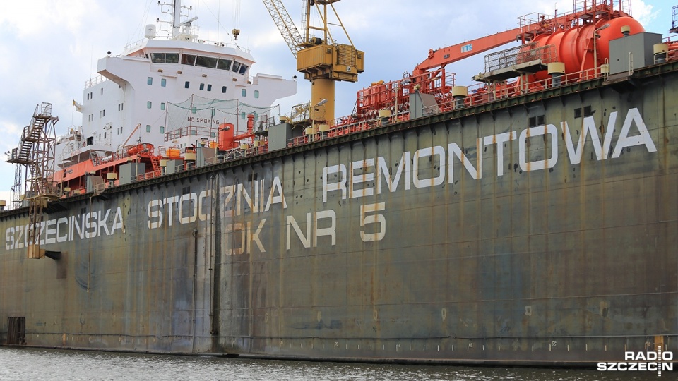 Morska Stocznia Remontowa Gryfia S.A. otrzymała kredyt komercyjny na remont i budowę dwóch statków. Fot. Maciej Papke [Radio Szczecin]