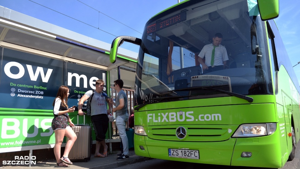 Ze Szczecina do Gdańska i Olsztyna - ruszają nowe bezpośrednie linie Flixbusa. Firma uruchamia dwie nowe linie, dzienną i nocną. Fot. Łukasz Szełemej [Radio Szczecin]