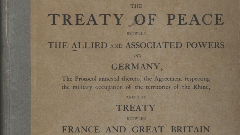 Traktat Wersalski. Fot. www.wikipedia.org / (CC0 domena publiczna)