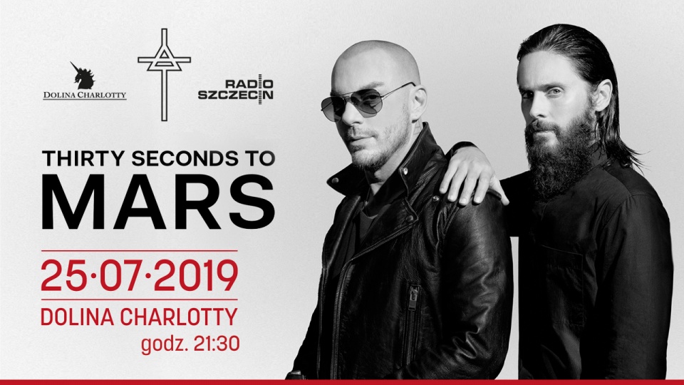 Zespół Thirty Seconds To Mars zagra w Dolinie Charlotty. Fot. www.dolinacharlotty.pl
