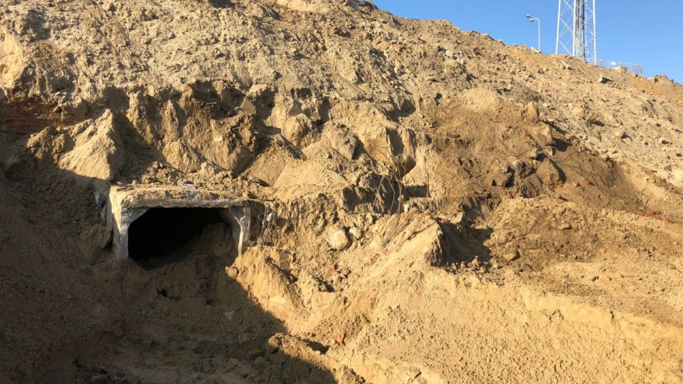 Kolejny tunel na stadionie Pogoni. Fot. Mat. UM