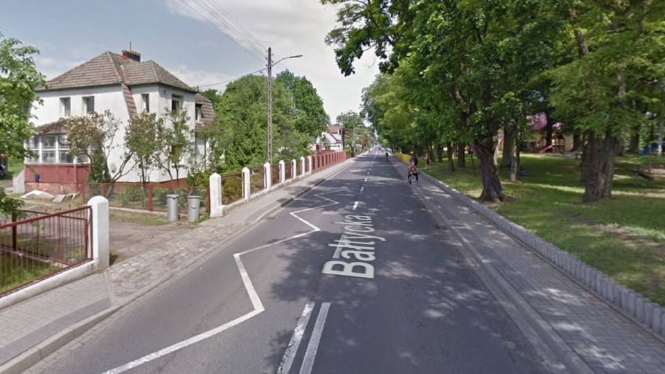 Prace obejmują odcinek ponad ośmiuset metrów ulicy od skrzyżowania z Wiślaną aż do Tczewskiej i Bryczkowskiego. Fot. www.google.com/maps