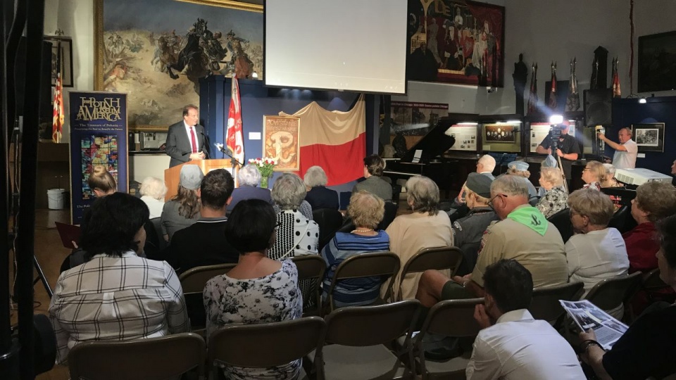 W Chicago uroczystości odbyły się w Polskim Muzeum w Ameryce. Przybyli na nie także powstańcy zamieszkani w Wietrznym Mieście. Fot. Małgorzata Kot