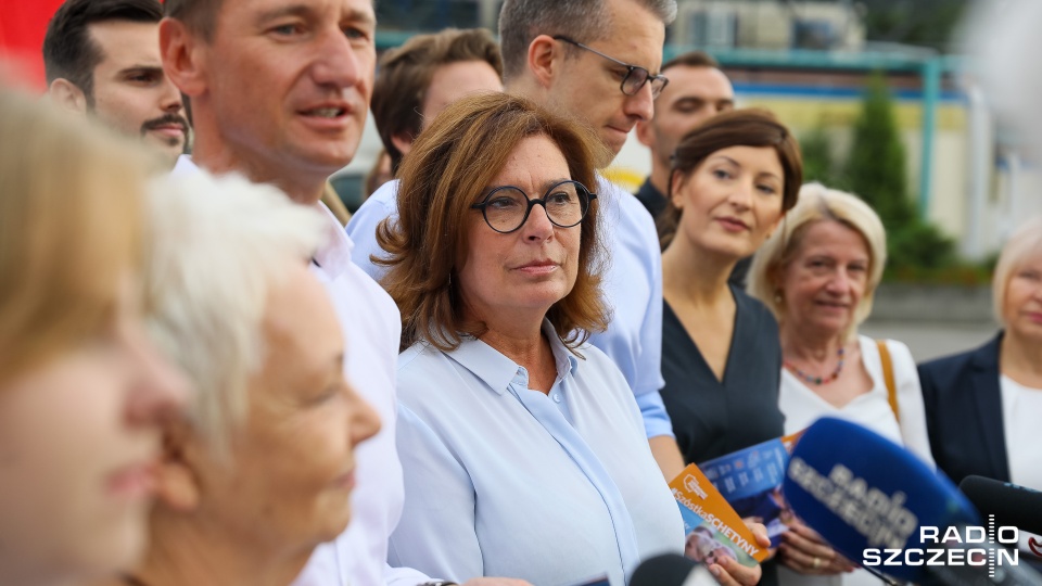 Według marszałek Małgorzaty Kidawy-Błońskiej Platforma Obywatelska ma większe szanse na zwycięstwo w wyborach niż cztery lata temu. Fot. Robert Stachnik [Radio Szczecin]