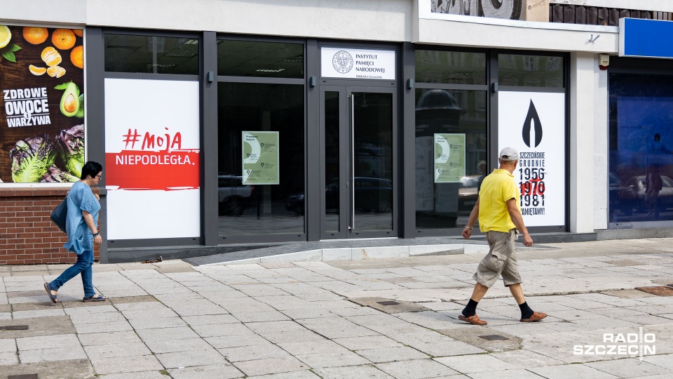 Instytut Pamięci Narodowej będzie organizował wystawy, prelekcje i patriotyczne zabawy dla dzieci w centrum Szczecina. Fot. Robert Stachnik [Radio Szczecin]