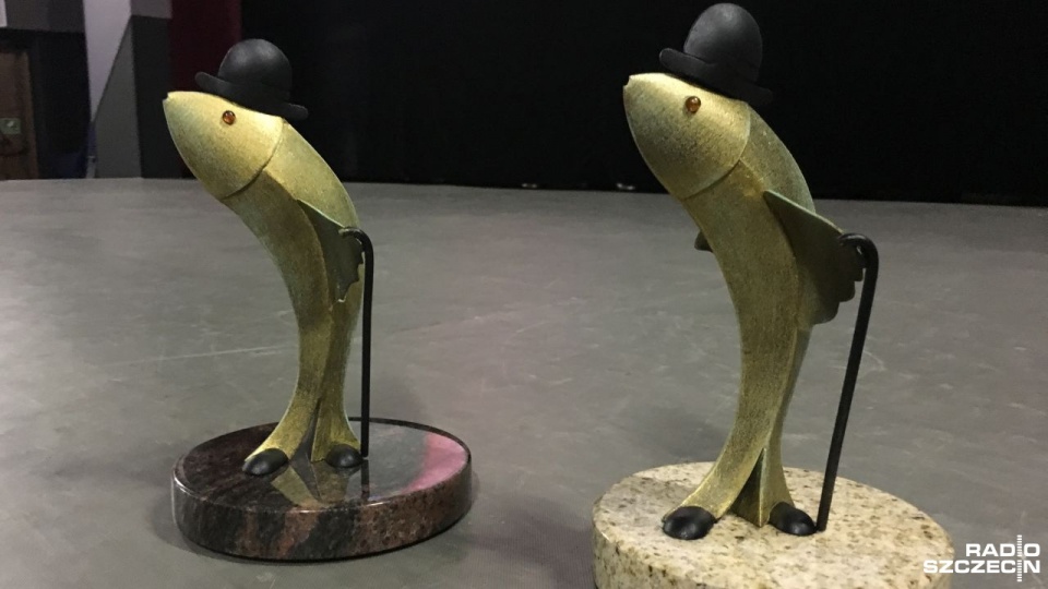 Złote rybki - nagrody przyznawane dla najlepszych filmów Ińskiego Lata Filmowego. fot. Małgorzata Frymus