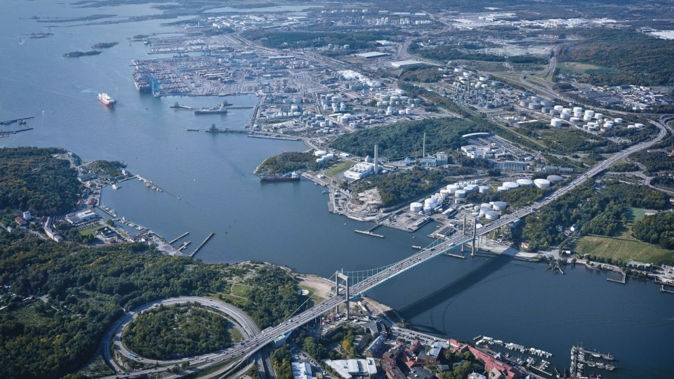 Port paliwowy w Göteborgu. źródło: Göteborgs Hamn AB