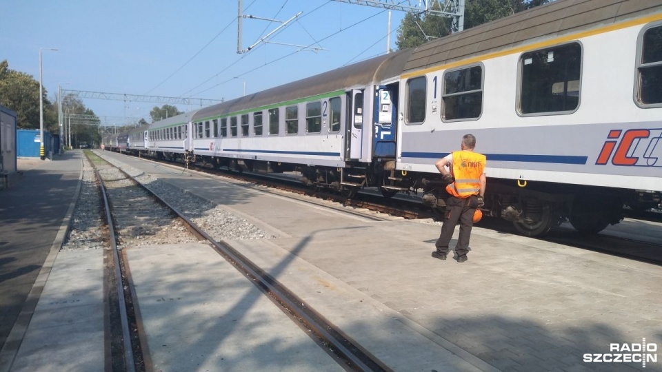 Najnowocześniejsza i najbardziej ekologiczna - tak o nowej bocznicy kolejowej otwartej w Kołobrzegu mówią władze PKP Intercity. Fot. Przemysław Polanin [Radio Szczecin]