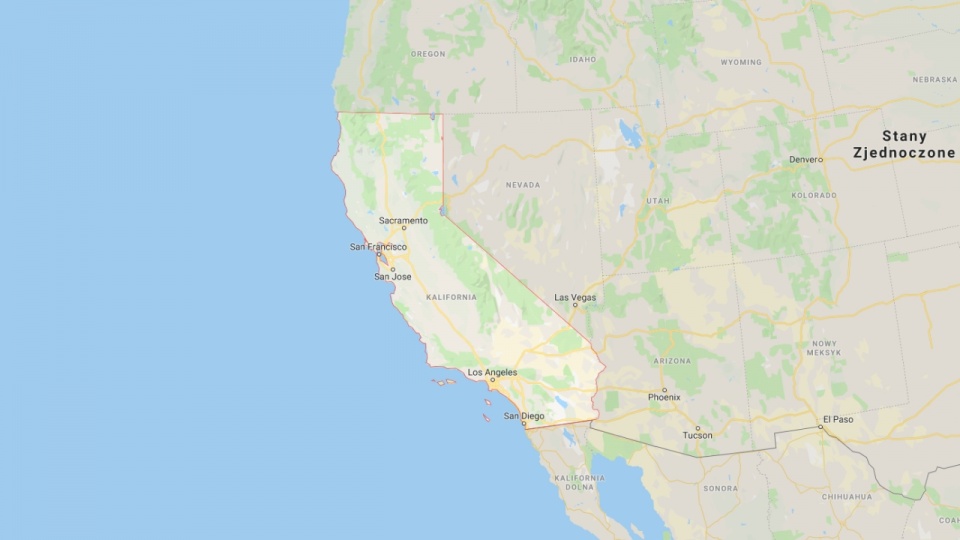 Kalifornia. Fot. www.google.com/maps