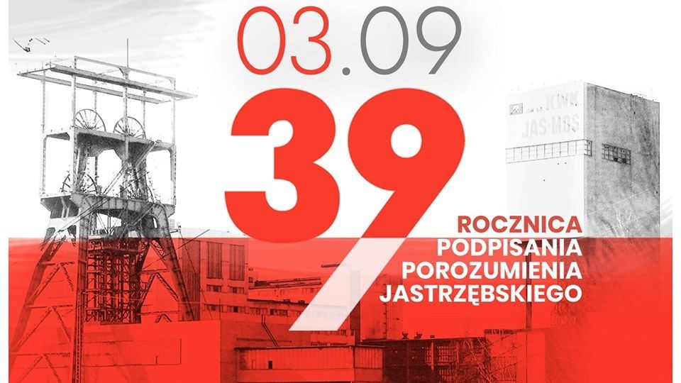 Porozumienie Jastrzębskie podpisano 3 września 1980 roku, zakończyło ono strajk w Kopalni Węgla Kamiennego "Manifest Lipcowy". źródło: https://www.facebook.com/kancelaria.premiera/