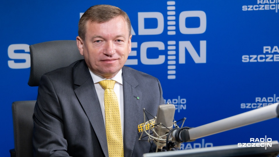 Jarosław Rzepa, szef zachodniopomorskiego PSL. Fot. Robert Stachnik [Radio Szczecin]