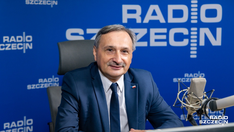 Wiceminister oświaty Maciej Kopeć. Fot. Robert Stachnik [Radio Szczecin]