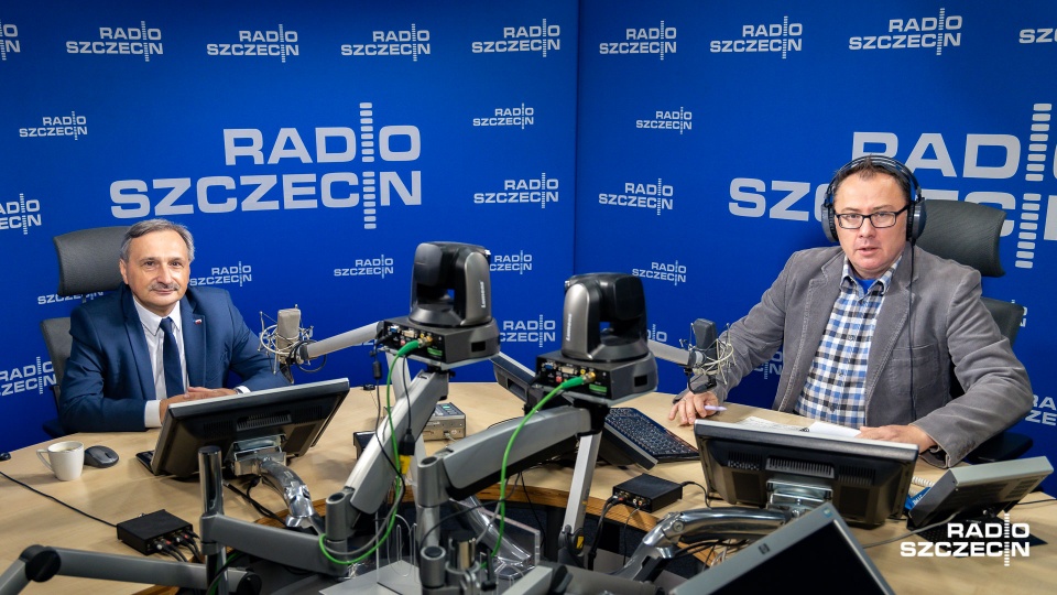 Wiceminister oświaty Maciej Kopeć. Fot. Robert Stachnik [Radio Szczecin]