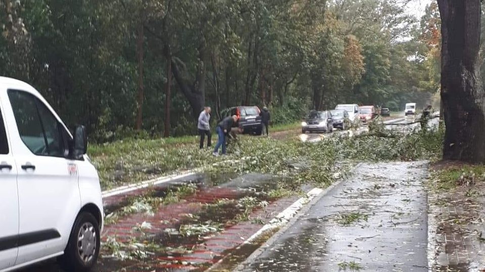 Ulica Przestrzenna w Szczecinie. Fot. Facebook Grupa Suszą! Szczecin