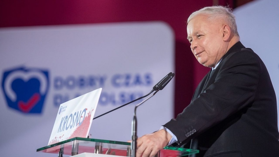 Jarosław Kaczyński w Krośnie. źródło: https://www.facebook.com/pisorgpl.
