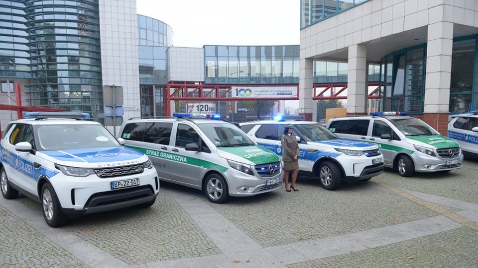 Nowy sprzęt trafił do wspólnych, polsko-niemieckich placówek w Świecku, Ludwigsdorfie i Pomellen. źródło: Nadodrzański Oddział SG