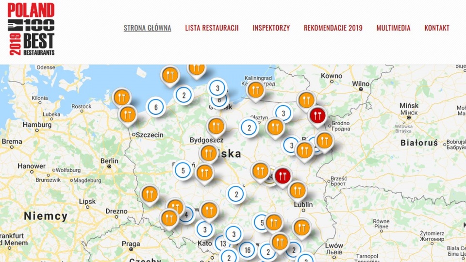 W tym roku specjalni inspektorzy odwiedzili ponad 1100 lokali. http://poland100bestrestaurants.pl/