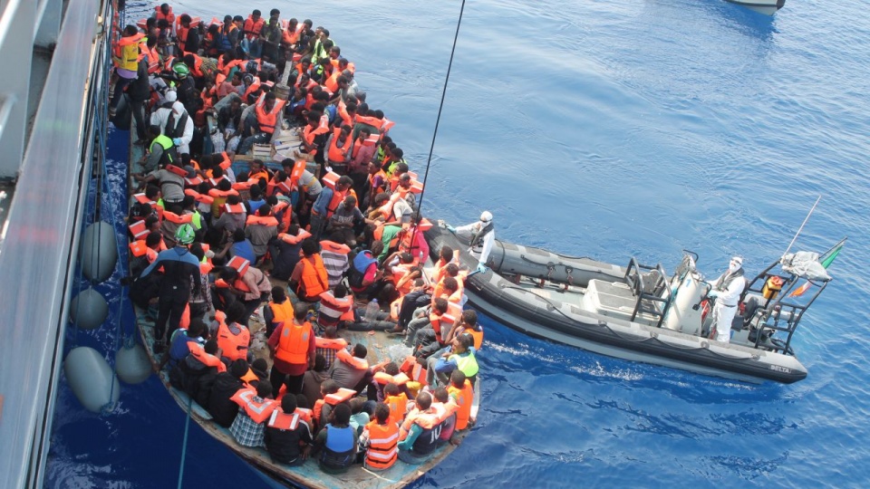„Ocean Viking” zostanie przyjęty w porcie Pozzallo na południu Sycylii. źródło: https://pl.wikipedia.org/wiki/Kryzys_migracyjny_w_Europie.