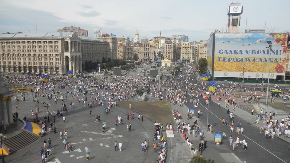 Majdan w Kijowie. Fot. pixabay.com / skyler-110 (CC0 domena publiczna)
