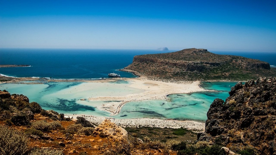 Kreta jest największą grecką wyspą położoną na Morzu Śródziemnym. Fot. pixabay.com / jarmoluk (CC0 domena publiczna)