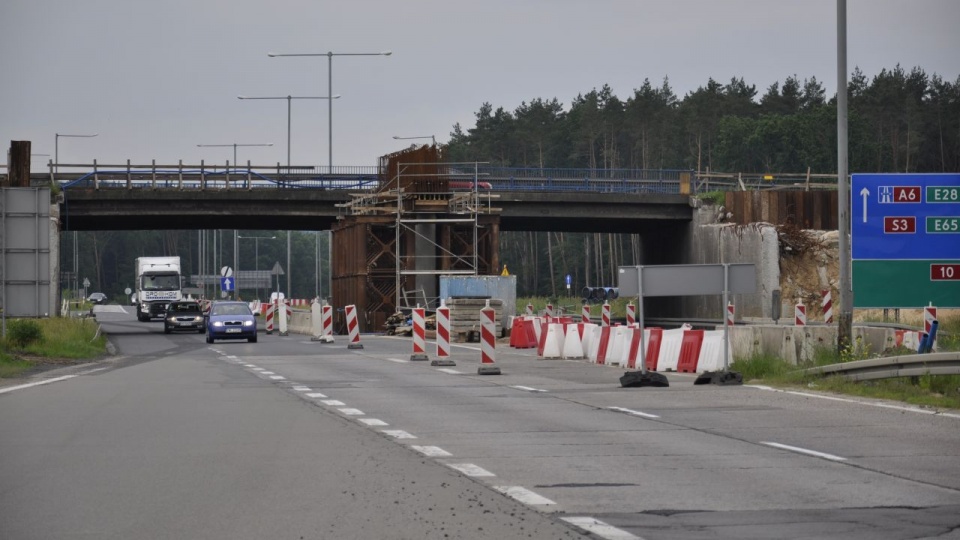 Węzeł Kijewo. Fot. Marek Borowiec [Radio Szczecin]