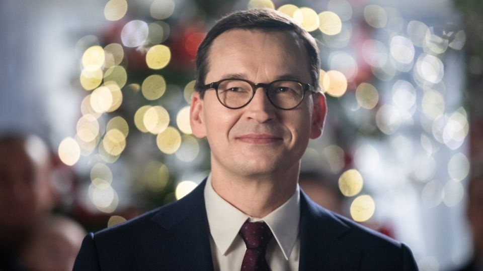 Szef rządu podkreślił, że to wyjątkowe chwile: nadziei, rodzinnej atmosfery oraz pojednania. Fot. Adam Guz/KPRM