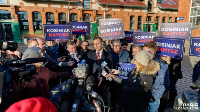Fot. Robert Stachnik [Radio Szczecin] Kosiniak-Kamysz w Szczecinie motywuje partię przed wyborami [ZDJĘCIA]