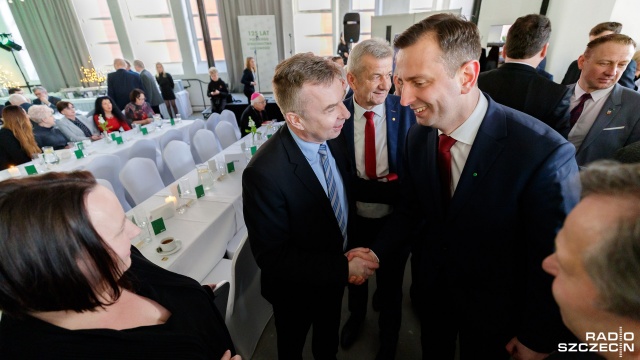 Fot. Robert Stachnik [Radio Szczecin] Kosiniak-Kamysz w Szczecinie motywuje partię przed wyborami [ZDJĘCIA]