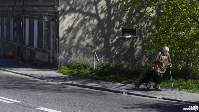 Fot. Mateusz Papke [Radio Szczecin] 22.04.2020 Stan epidemiczny - dzień trzydziesty ósmy - Szczecin, osiedla północne [WIDEO, DUŻO ZDJĘĆ]