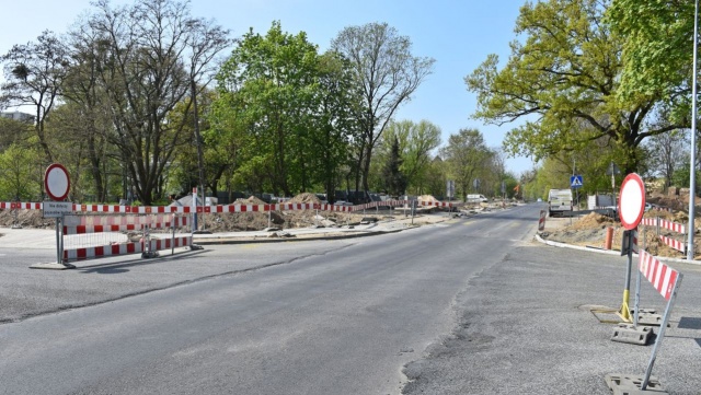 Ulica Twardowskiego. Fot. UM Szczecin Ulice przy stadionie w Szczecinie wciąż w remoncie [ZDJĘCIA]