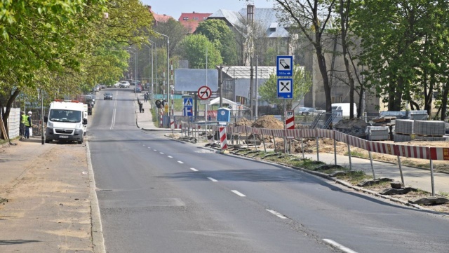 Ulica Twardowskiego. Fot. UM Szczecin Ulice przy stadionie w Szczecinie wciąż w remoncie [ZDJĘCIA]