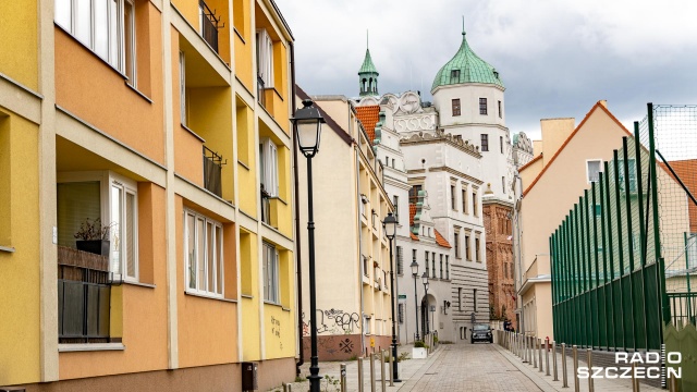 Fot. Robert Stachnik [Radio Szczecin] 1.05.2020 Stan epidemiczny. Dzień czterdziesty siódmy - Szczecin. Zamek Książąt Pomorskich i Stare Miasto [WIDEO, DUŻO ZDJĘĆ]