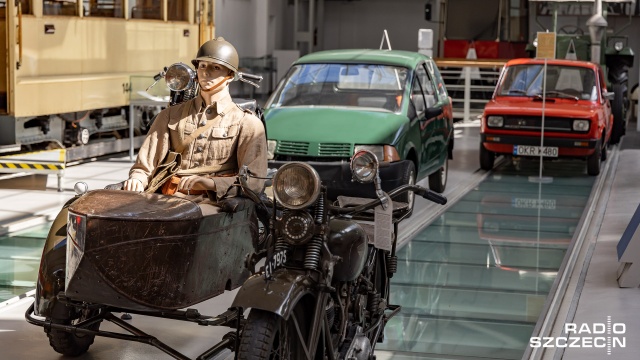 Fot. Robert Stachnik [Radio Szczecin] 12.05.2020 Stan epidemiczny. Dzień pięćdziesiąty ósmy. Muzeum Techniki i Komunikacji w Szczecinie [WIDEO, DUŻO ZDJĘĆ]
